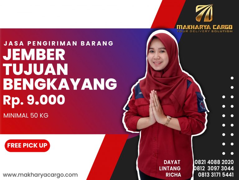 Jasa Pengiriman Jember Bengkayang Ongkir Rp 9,000