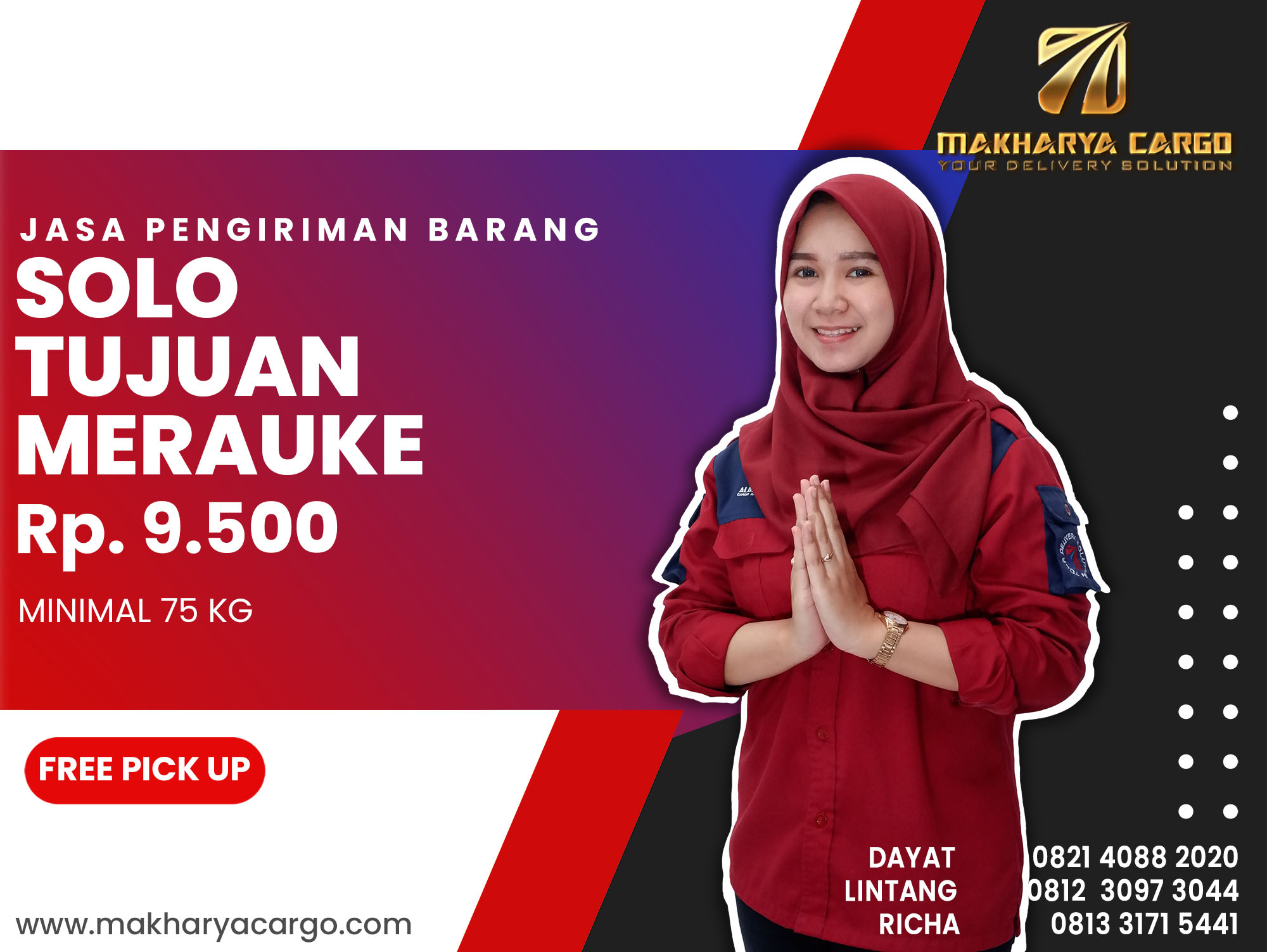 Jasa Pengiriman Barang Solo Merauke