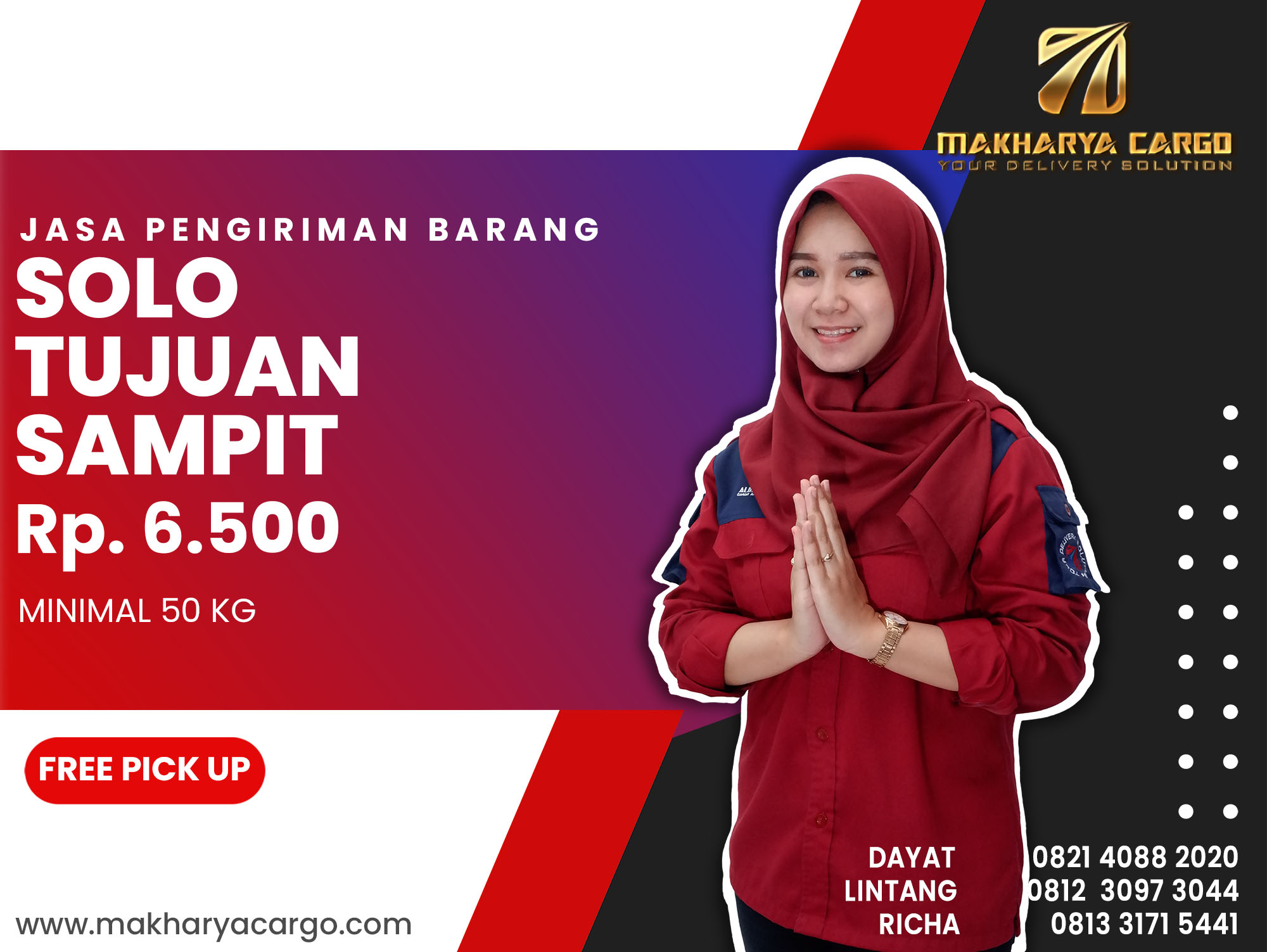 Jasa Pengiriman Barang Solo Sampit