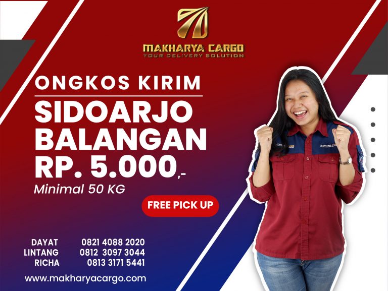 Ongkos Kirim Sidoarjo Balangan Gratis Jemput Barang 2021