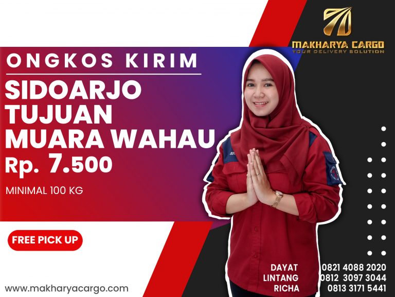 Ongkos Kirim Sidoarjo Muara Wahau Gratis Jemput Barang 2021