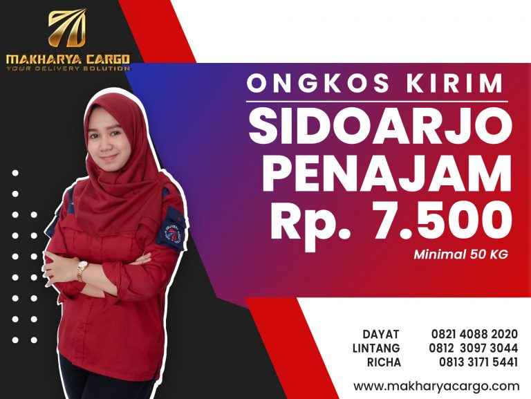 Ongkos Kirim Sidoarjo Penajam Gratis Jemput Barang 2021