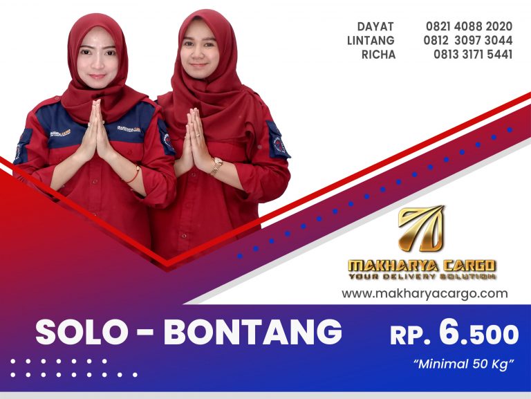 Ongkos Kirim Solo Bontang Gratis Jemput Barang 2021