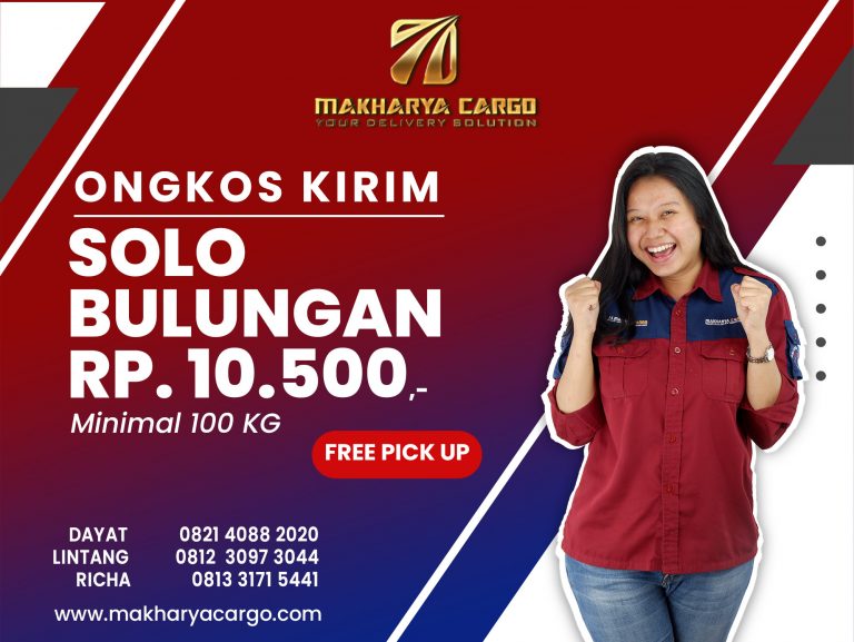 Ongkos Kirim Solo Bulungan Gratis Jemput Barang 2021