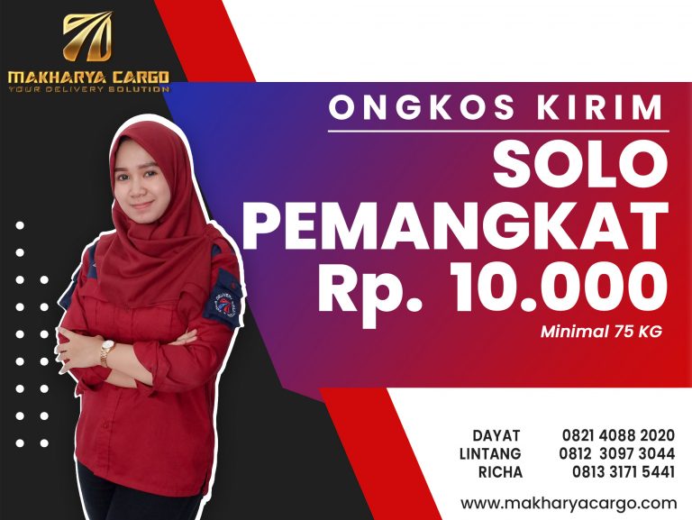 Ongkos Kirim Solo Pemangkat Gratis Jemput Barang 2021