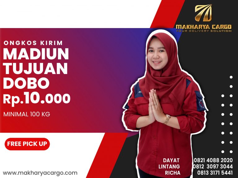 Tarif Ongkos Kirim Madiun Dobo Ongkir Rp 10,000