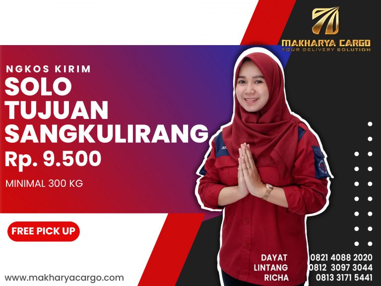 Tarif Ongkos Kirim Solo Sangkulirang Ongkir Rp 9.500