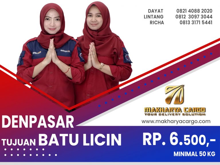 Ekspedisi Denpasar Batu Licin Gratis Jemput Barang 2021