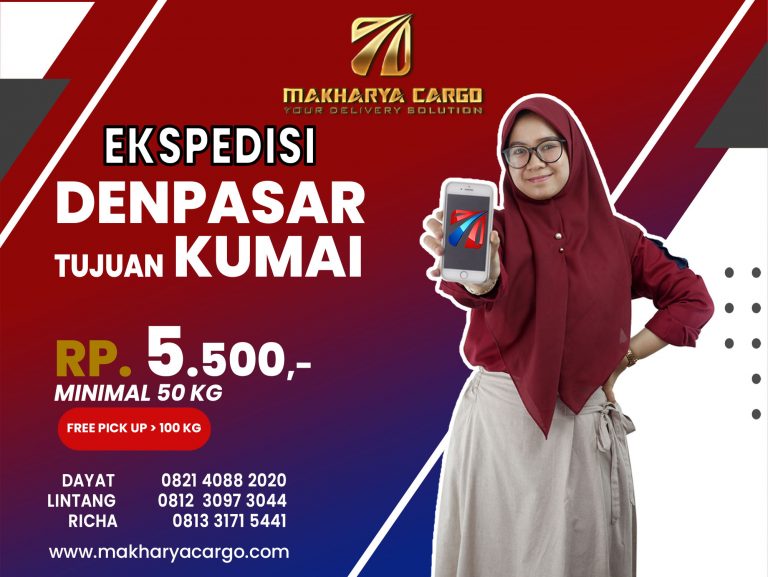 Ekspedisi Denpasar Kumai Gratis Jemput Barang 2021