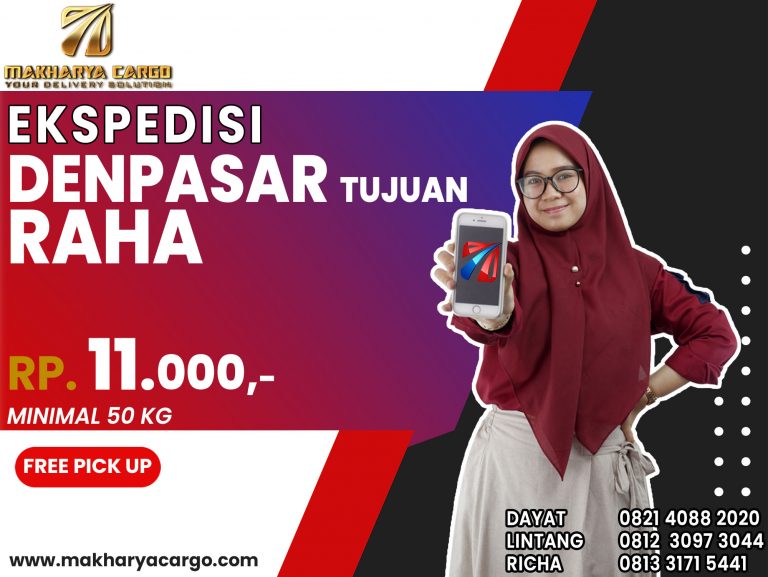 Ekspedisi Denpasar Raha Gratis Jemput Barang 2021