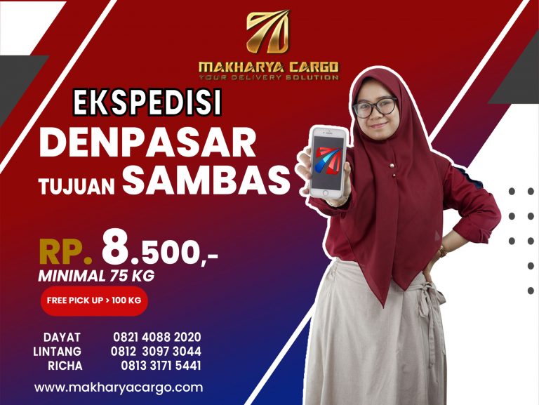 Ekspedisi Denpasar Sambas Gratis Jemput Barang 2021