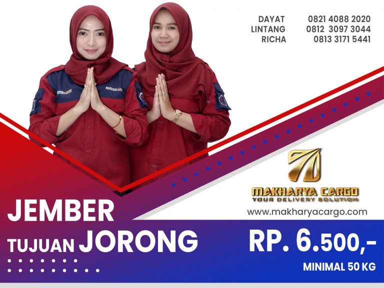Ekspedisi Jember Jorong Gratis Jemput Barang 2021