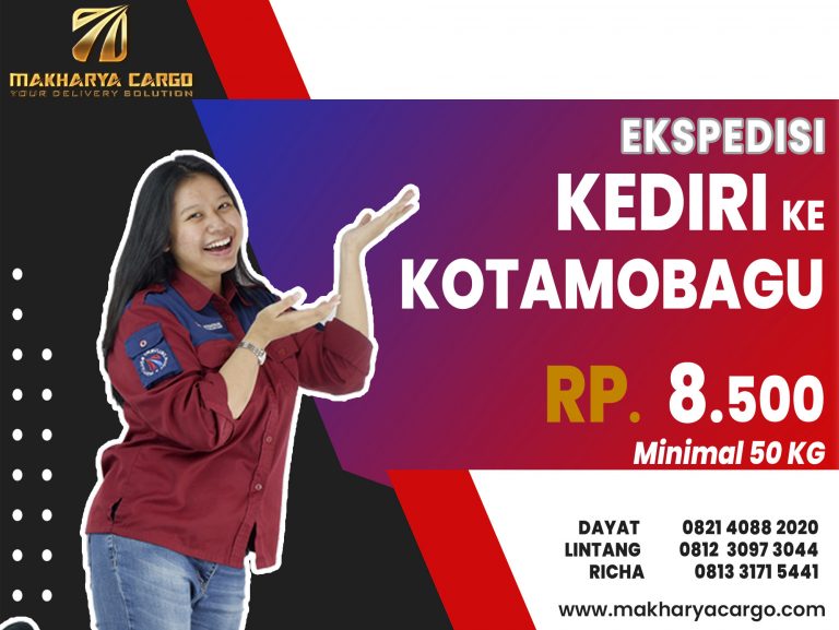 Ekspedisi Kediri Kotamobagu Gratis Jemput Barang 2021