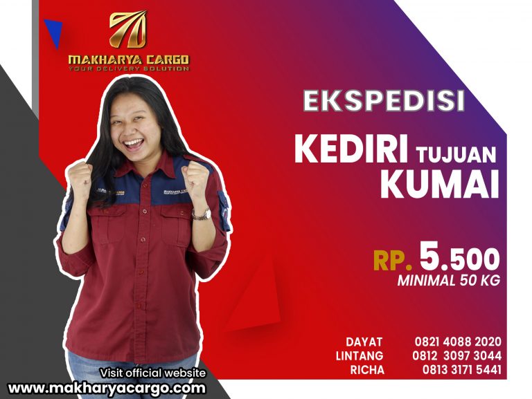 Ekspedisi Kediri Kumai Gratis Jemput Barang 2021