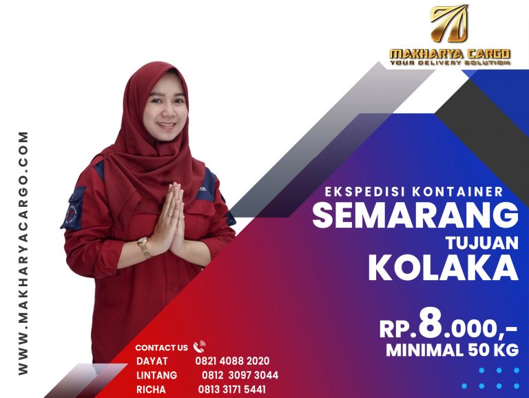 Ekspedisi Kontainer Semarang Kolaka Gratis Jemput Barang 2021
