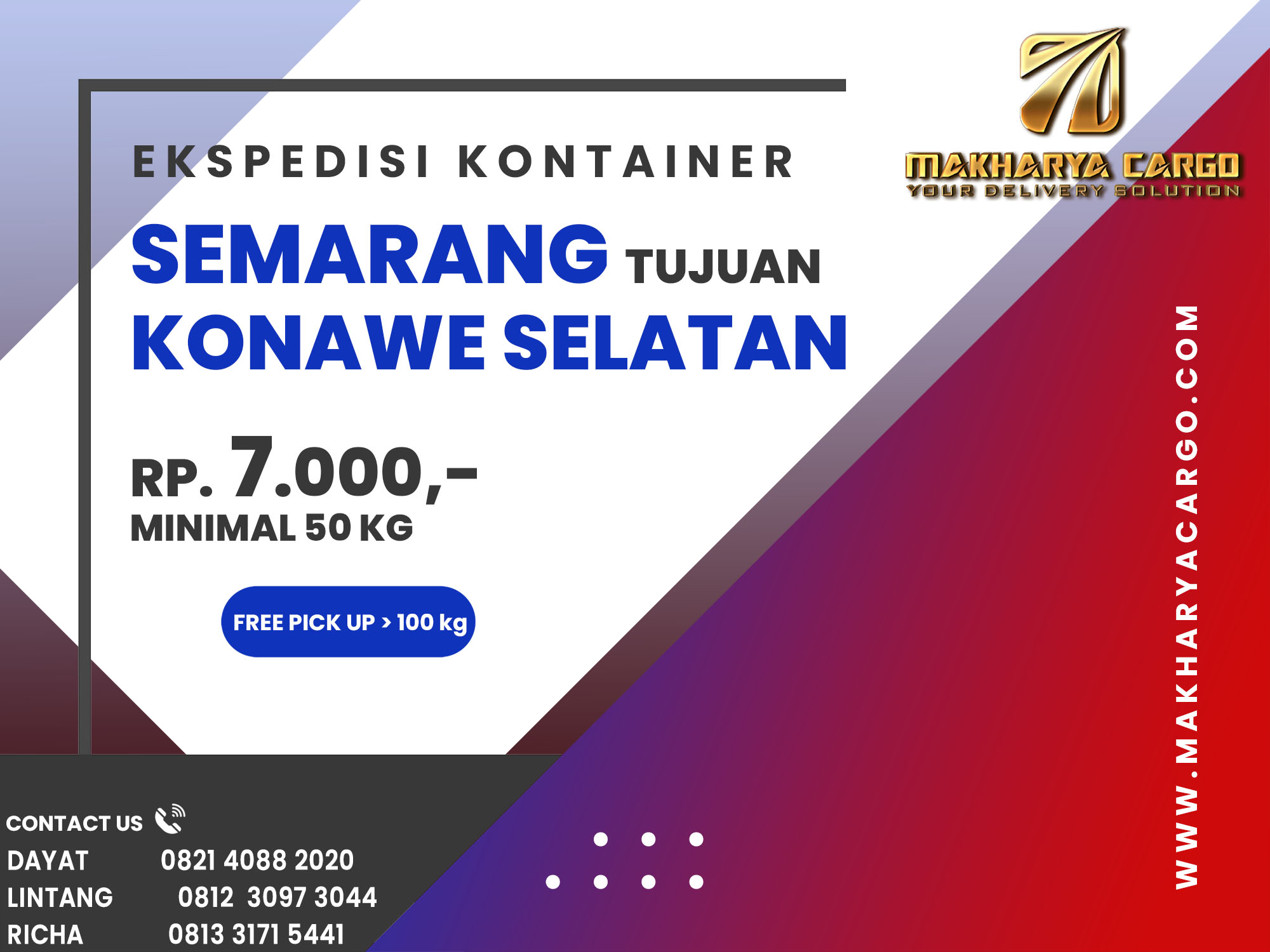 Ekspedisi Kontainer Semarang Konawe Selatan
