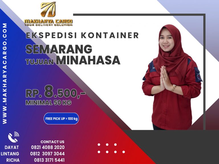 Ekspedisi Kontainer Semarang Minahasa Gratis Jemput Barang 2021