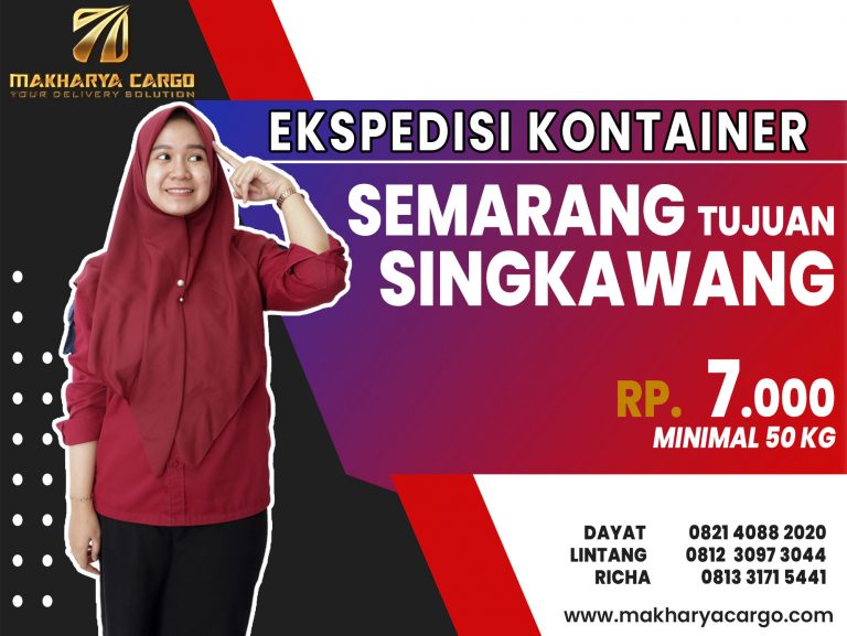 Ekspedisi Kontainer Semarang Singkawang Gratis Jemput Barang 2021