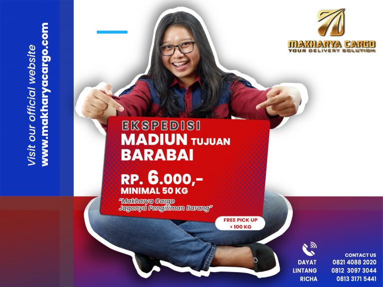 Ekspedisi Madiun Barabai Gratis Jemput Barang 2021