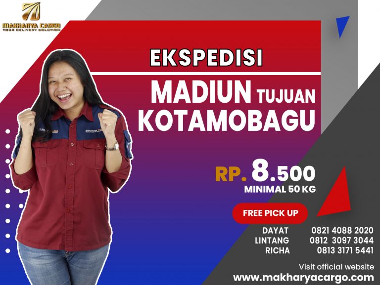 Ekspedisi Madiun Kotamobagu Gratis Jemput Barang 2021