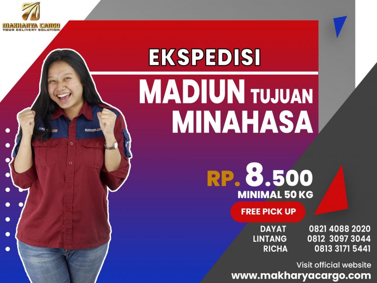 Ekspedisi Madiun Minahasa Gratis Jemput Barang 2021