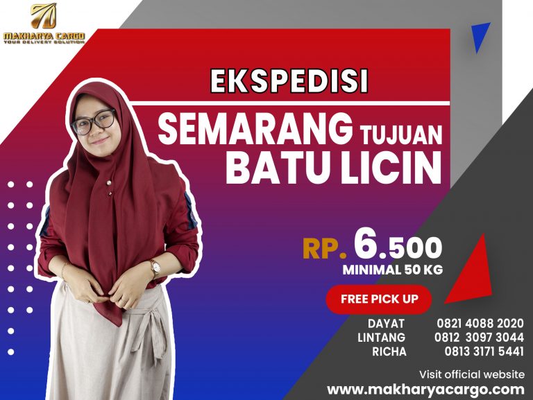 Ekspedisi Semarang Batu Licin Gratis Jemput Barang 2021