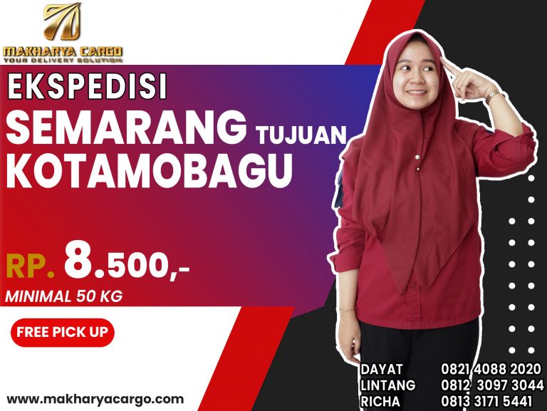 Ekspedisi Semarang Kotamobagu Gratis Jemput Barang 2021