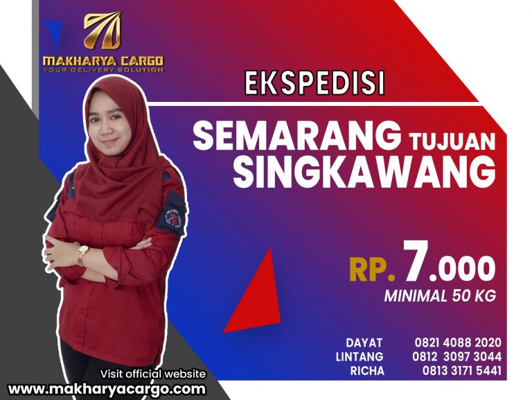 Ekspedisi Semarang Singkawang Gratis Jemput Barang 2021