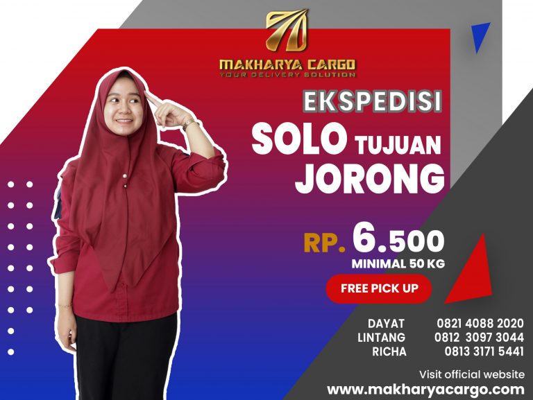 Ekspedisi Solo Jorong Gratis Jemput Barang 2021
