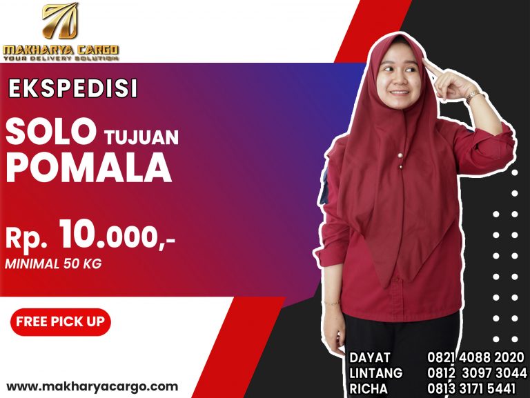 Ekspedisi Solo Pomala Gratis Jemput Barang 2021