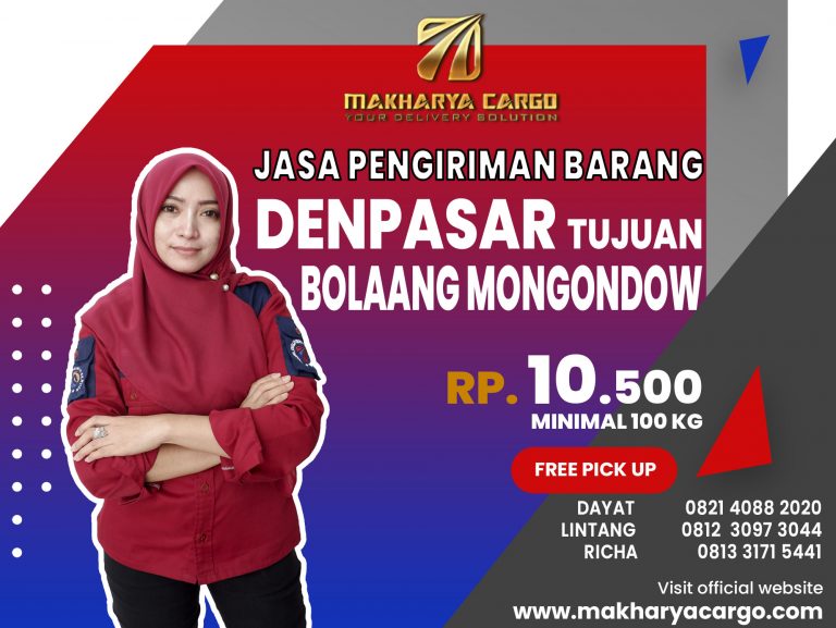 Jasa Pengiriman Denpasar Bolaang Mongondow Gratis Jemput Barang 2021