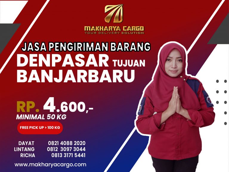 Jasa Pengiriman Barang Denpasar Banjarbaru Gratis Jemput Barang 2021