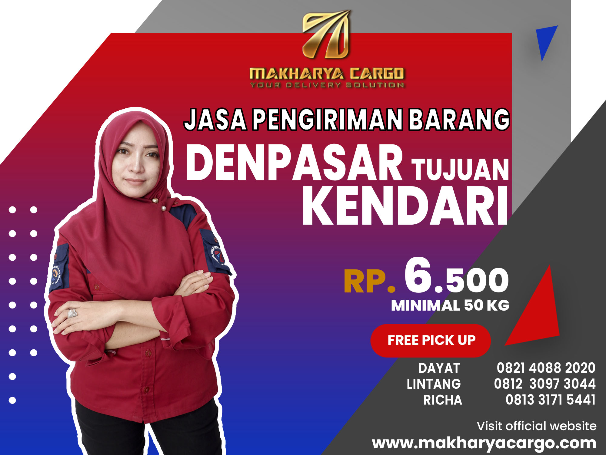 Jasa Pengiriman Barang Denpasar Kendari
