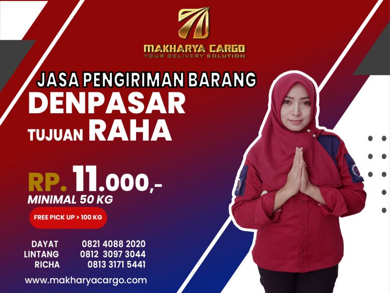 Jasa Pengiriman Barang Denpasar Raha Gratis Jemput Barang 2021