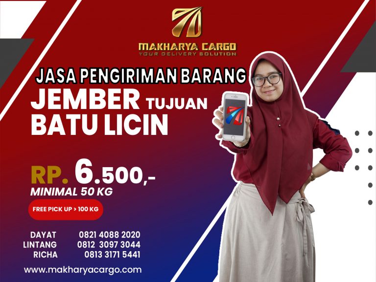 Jasa Pengiriman Barang Jember Batu Licin Gratis Jemput Barang 2021