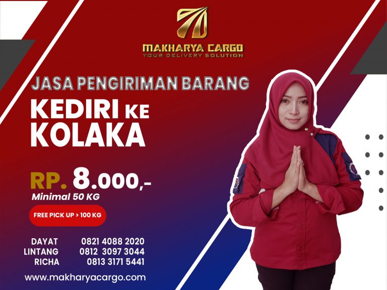Jasa Pengiriman Barang Kediri Kolaka Gratis Jemput Barang 2021