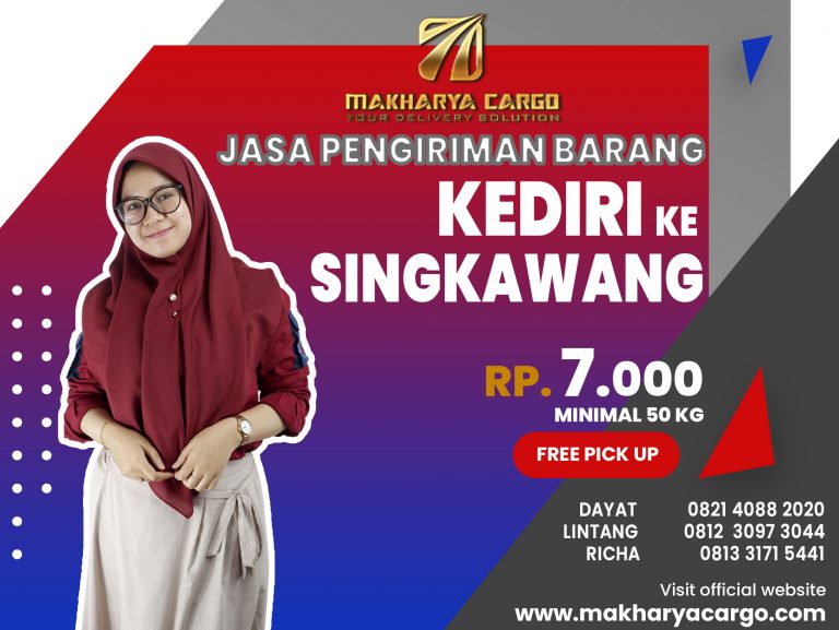 Jasa Pengiriman Barang Kediri Singkawang Gratis Jemput Barang 2021