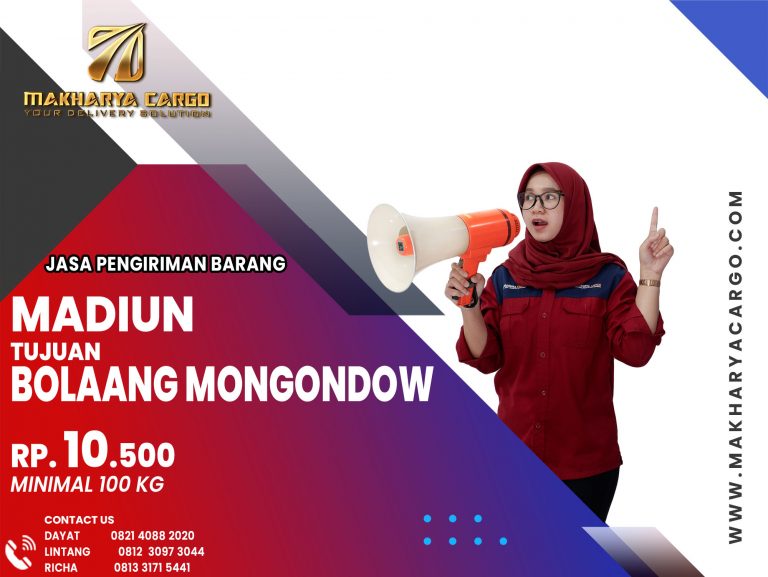 Jasa Pengiriman Madiun Bolaang Mongondow Gratis Jemput Barang 2021