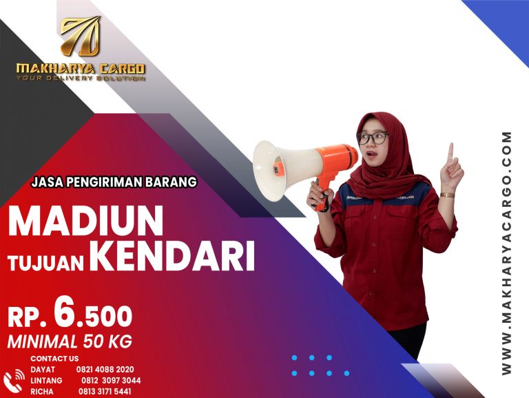 Jasa Pengiriman Barang Madiun Kendari Gratis Jemput Barang 2021