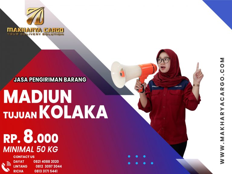 Jasa Pengiriman Barang Madiun Kolaka Gratis Jemput Barang 2021