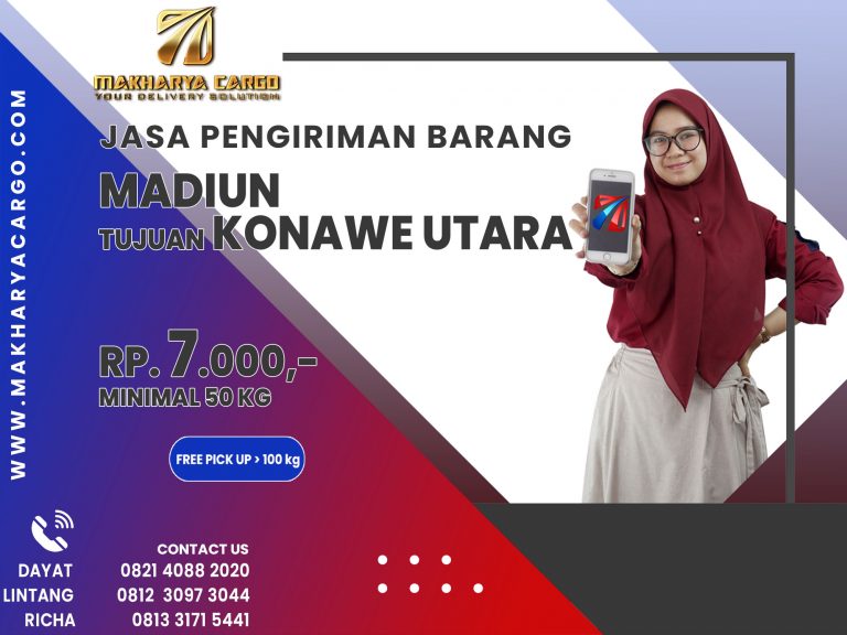 Jasa Pengiriman Barang Madiun Konawe Utara Gratis Jemput Barang 2021