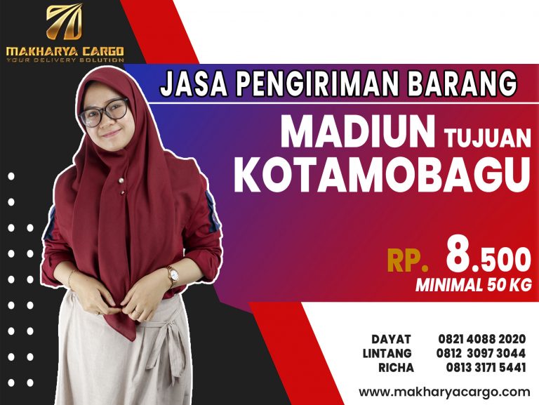 Jasa Pengiriman Barang Madiun Kotamobagu Gratis Jemput Barang 2021