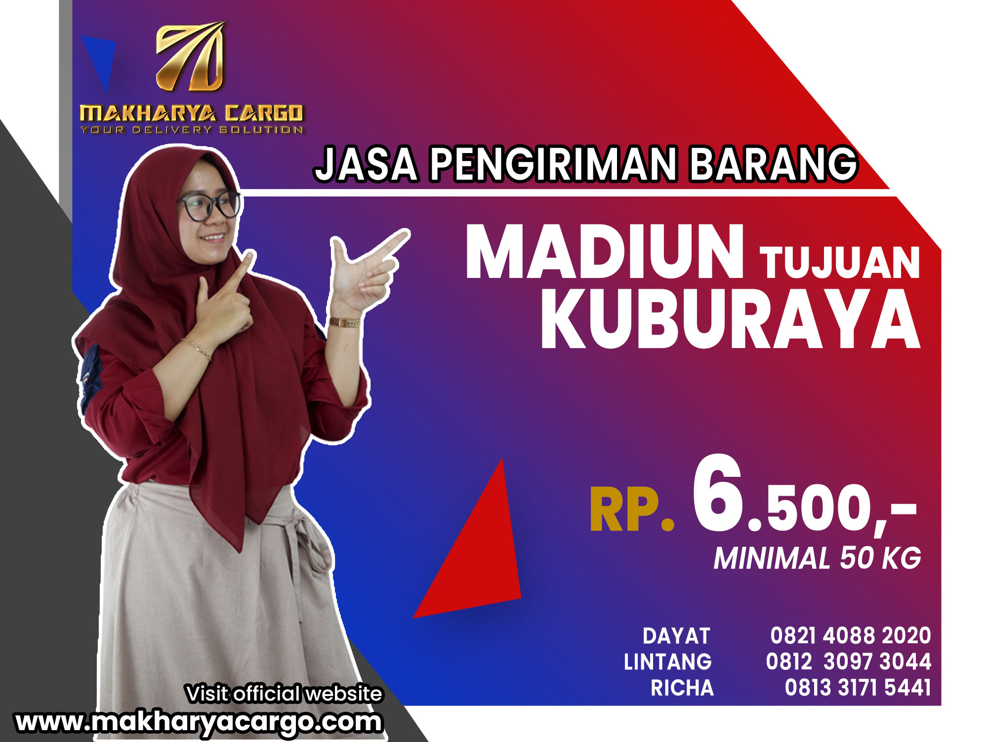 Jasa Pengiriman Barang Madiun Kuburaya
