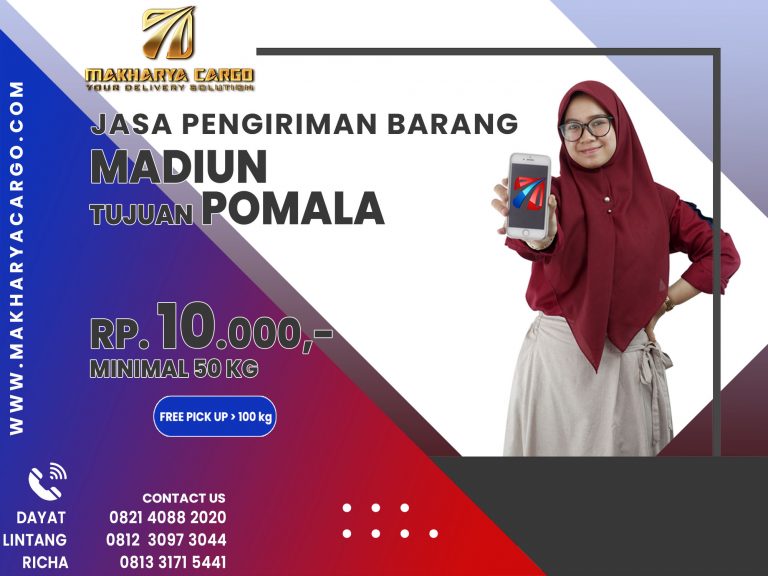 Jasa Pengiriman Barang Madiun Pomala Gratis Jemput Barang 2021