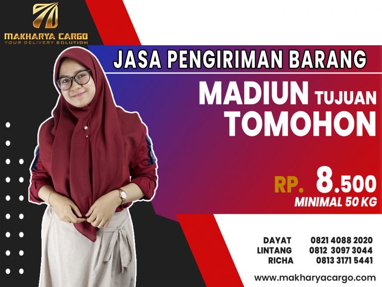 Jasa Pengiriman Barang Madiun Tomohon Gratis Jemput Barang 2021