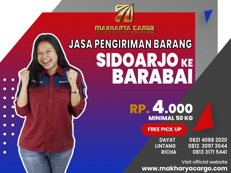 Jasa Pengiriman Barang Sidoarjo Barabai Gratis Jemput Barang 2021