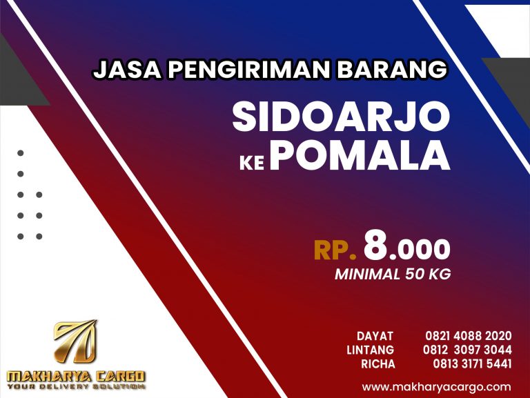 Jasa Pengiriman Barang Sidoarjo Pomala Gratis Jemput Barang 2021