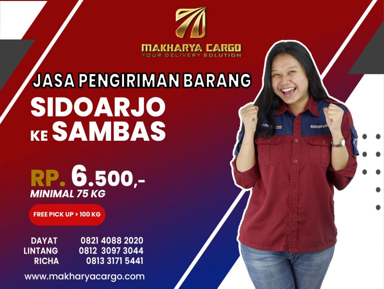 Jasa Pengiriman Barang Sidoarjo Sambas Gratis Jemput Barang 2021