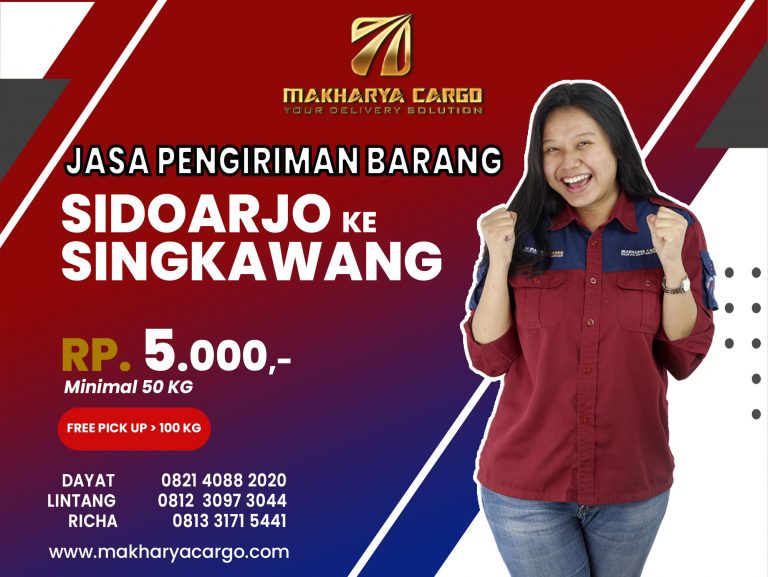 Jasa Pengiriman Barang Sidoarjo Singkawang Gratis Jemput Barang 2021
