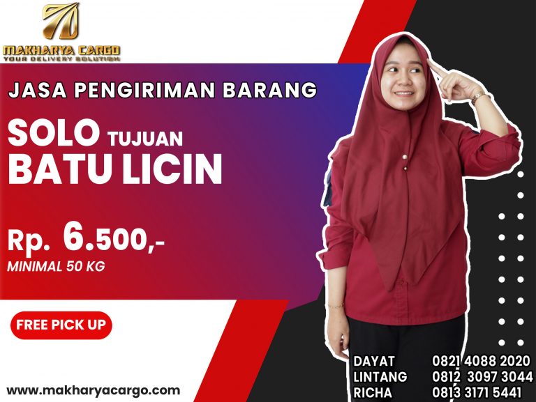 Jasa Pengiriman Barang Solo Batu Licin Gratis Jemput Barang 2021